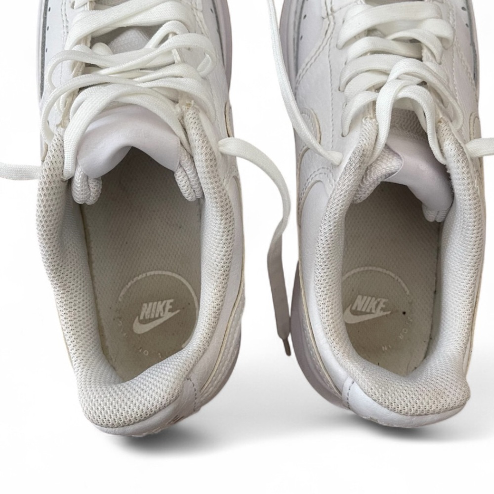Nike Court Vision Alta platform Women's White Sneaker Sz 7. - Picture 6 of 8